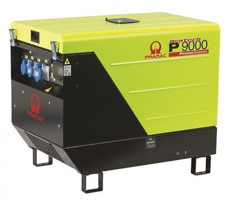 Дизельный генератор Pramac P9000 1 фаза в кожухе