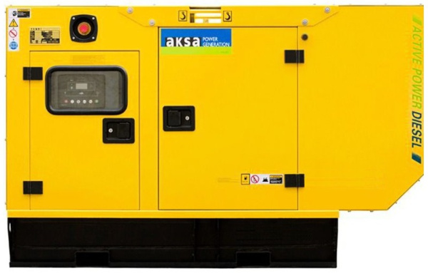 Дизельный генератор Aksa APD40A в кожухе Дизельный генератор Aksa APD40A в кожухе