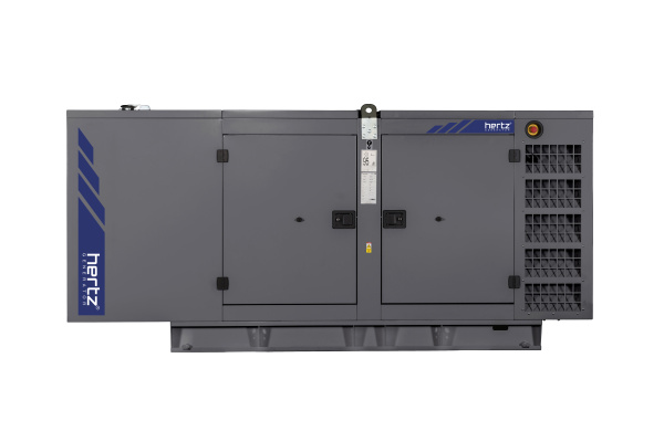 Дизельный генератор Hertz HG 90 DC в кожухе с АВР