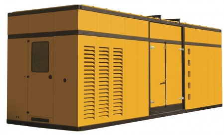 Дизельный генератор Aksa APD1540M в кожухе