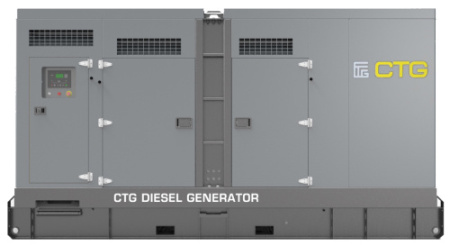 Дизельный генератор CTG 415D в кожухе