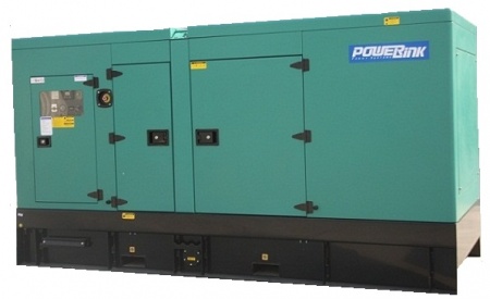 Дизельный генератор PowerLink GMS312PXS в кожухе
