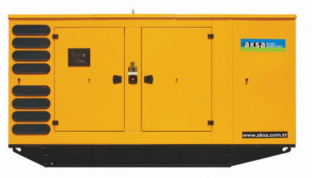 Дизельный генератор Aksa AC-550 в кожухе с АВР