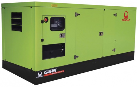 Дизельный генератор Pramac GSW310DO в кожухе